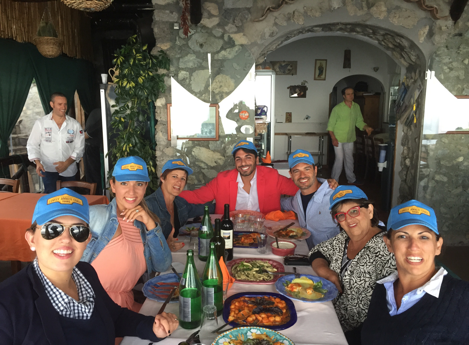 Lovely Amalfi Tours happy customers 4/9